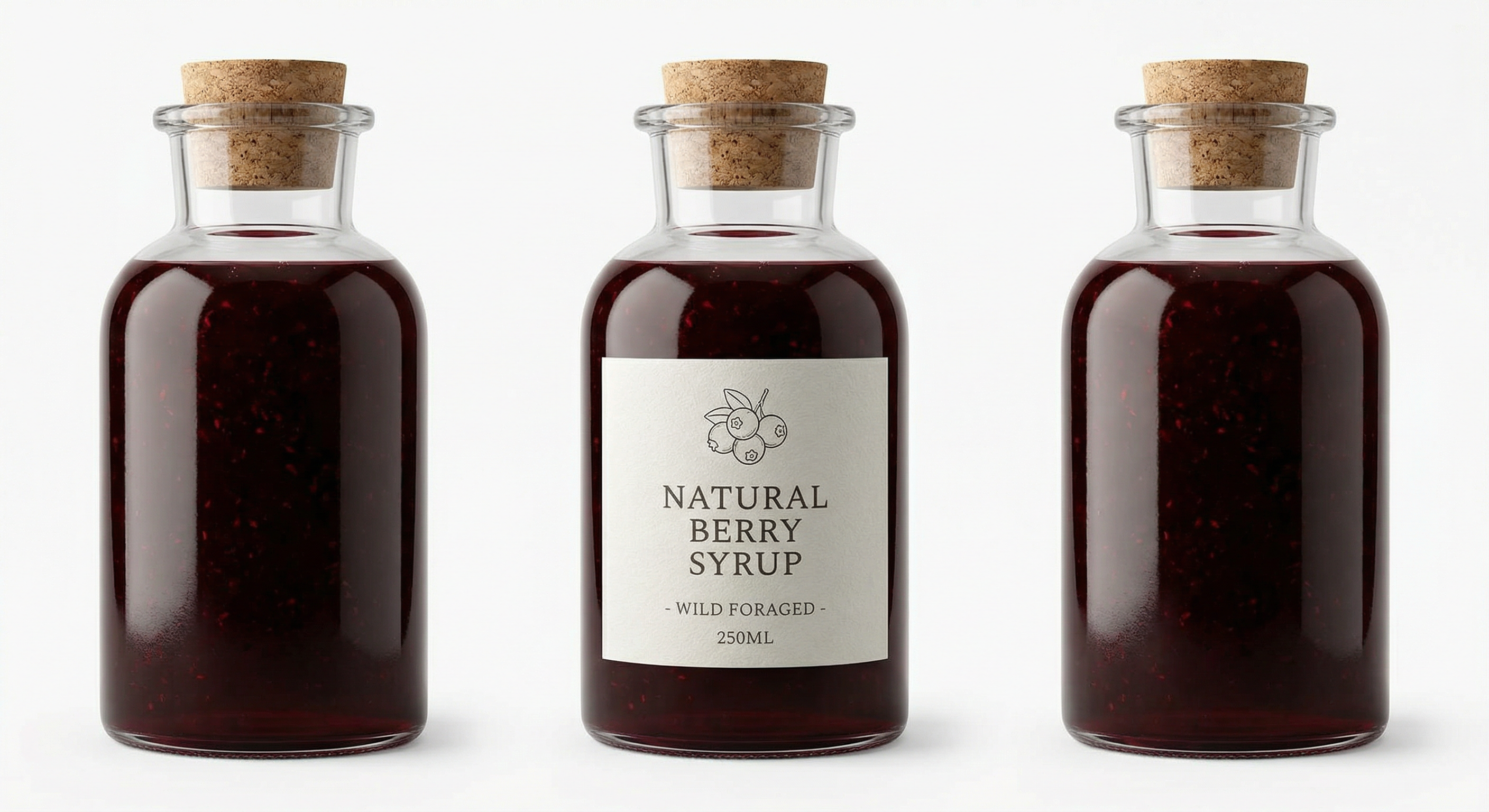 Натуральный ягодный сироп